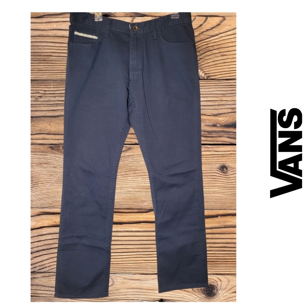Vans Custom Made Cathy Van Engel Navy Pants 34x32
